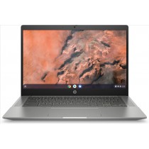 HP Chromebook 14b-na0016nl 35,6 cm (14") Full HD AMD Athlon Silver 4 GB DDR4-SDRAM 64 GB eMMC Wi-Fi 6 (802.11ax) Chrome OS Alluminio, Argento