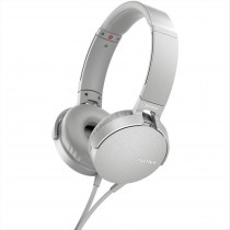 Sony MDR-XB550AP Auricolare Cablato A Padiglione Musica e Chiamate Bianco